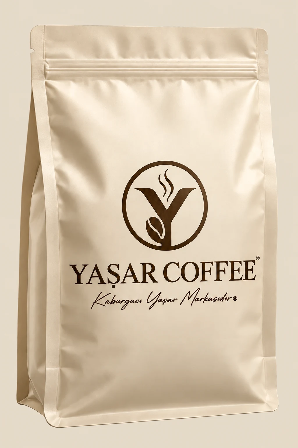 Filtre Kahve — Yaşar Coffee örnek paket tasarımı