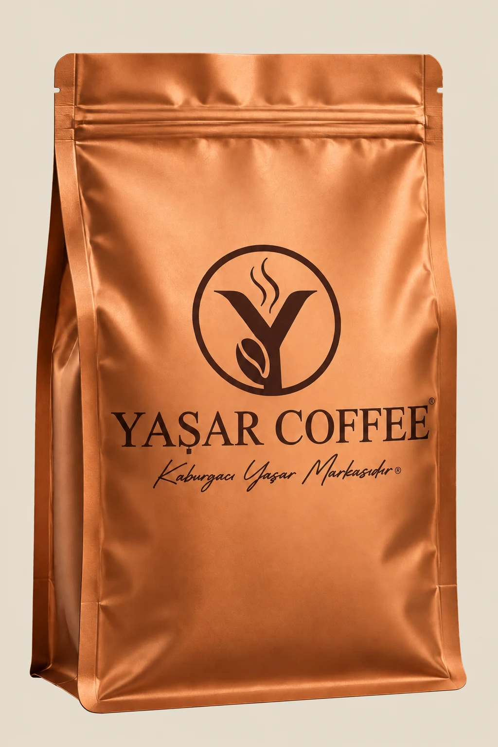 Türk Kahvesi — Yaşar Coffee örnek paket tasarımı